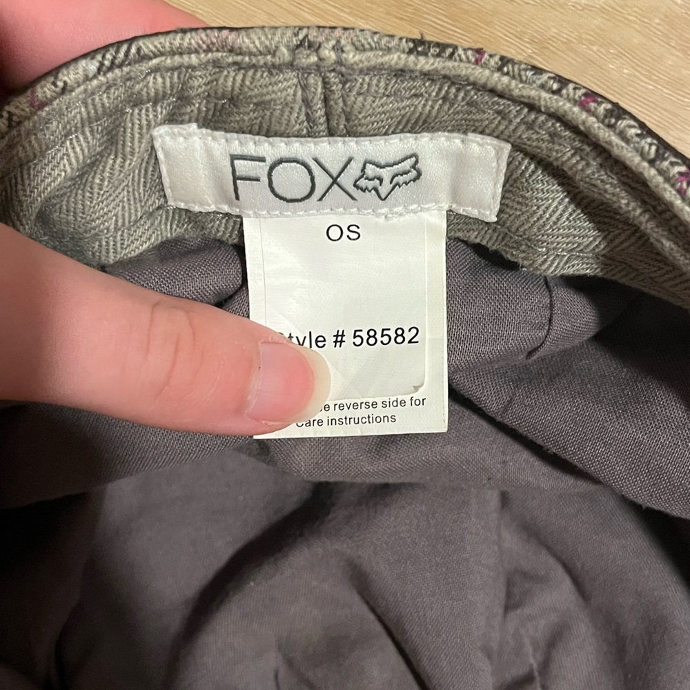 Fox Racing plaid cap - Picture 6 of 6